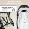Матрасик в коляску Bubago КМ1 Мишки BG 169-1 Бежевый